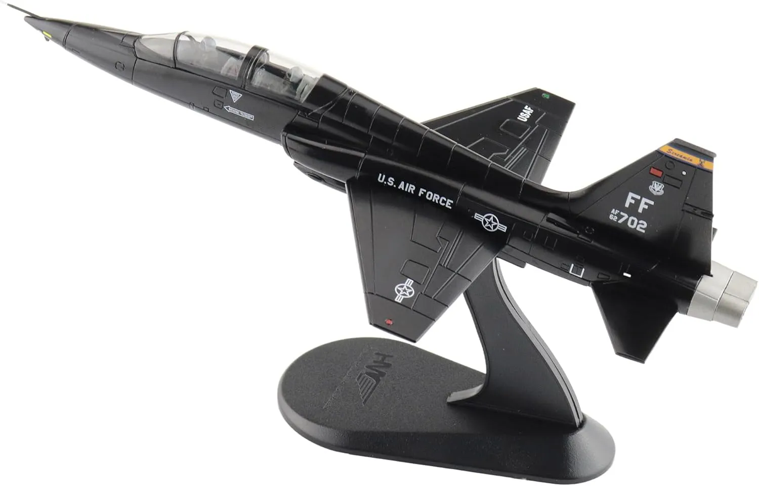 | 1:72 Scale Diecast Military Aircraft Replica | Northrop T-38A Talon 62-3702, 7th FTS, Hampton Langley AFB, 2023 | Model HA5412