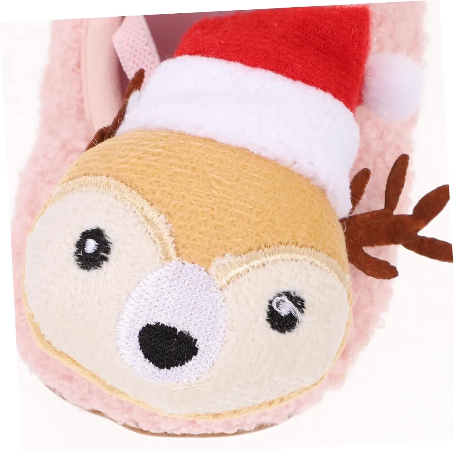 1 Pair reindeer baby shoes newborn crib house shoes newborn plush shoes infant slipper baby shower toddler soft sole toddler cot Baby Cotton Shoes floor shoes indoor