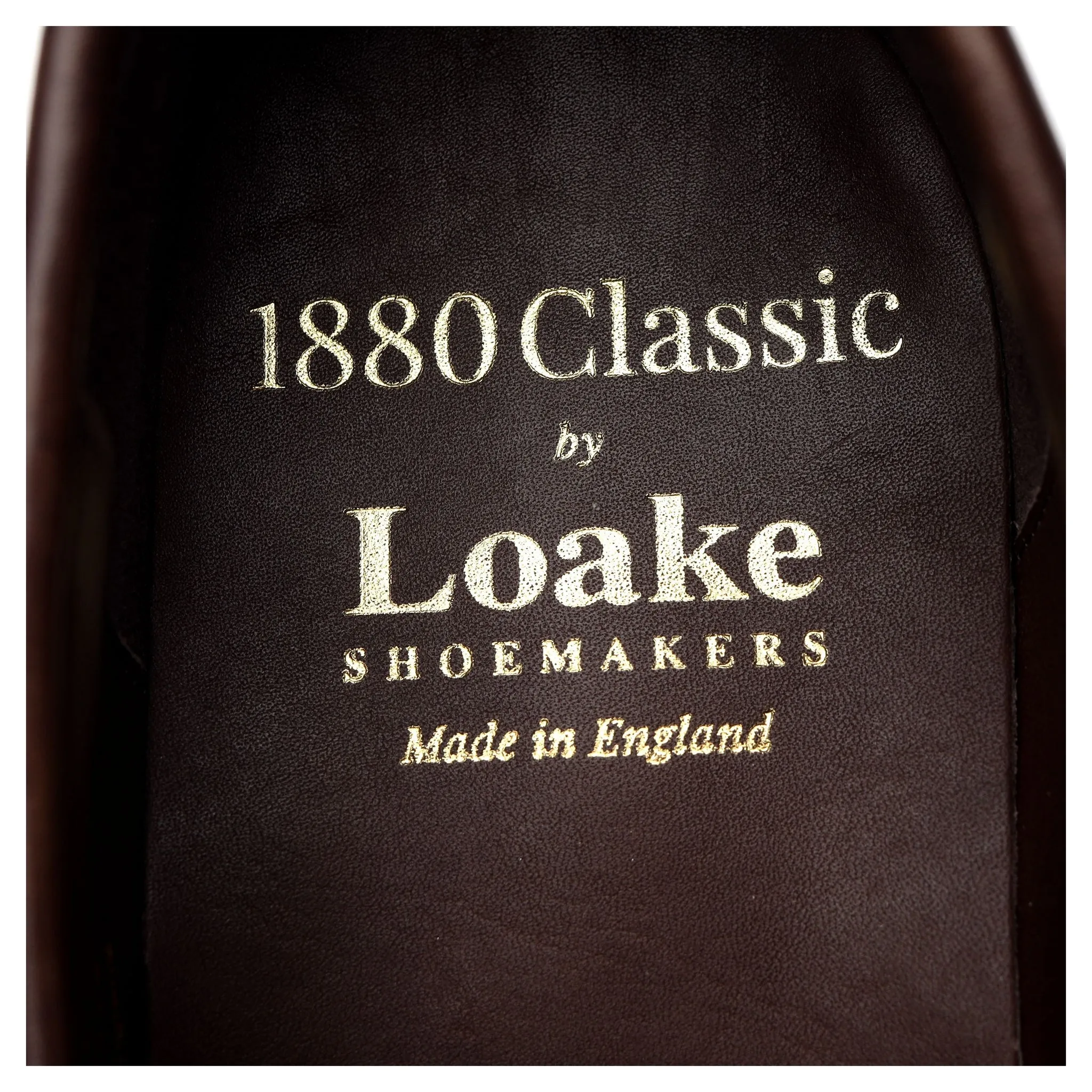 1880 'Hornbeam' Dark Brown Leather Loafer UK 7 F