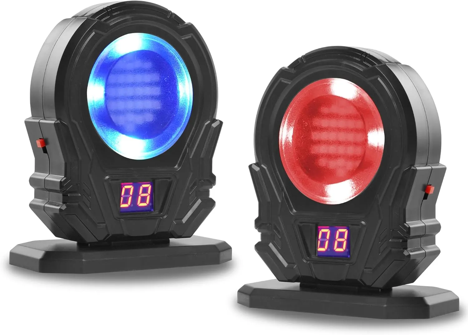 2 Pack Portable Laser Trainer Target - Dry Fire Laser Training System for Reactive Laser Shooting Counting Laser, Training Targets Compatible Most of Laser Cartridges