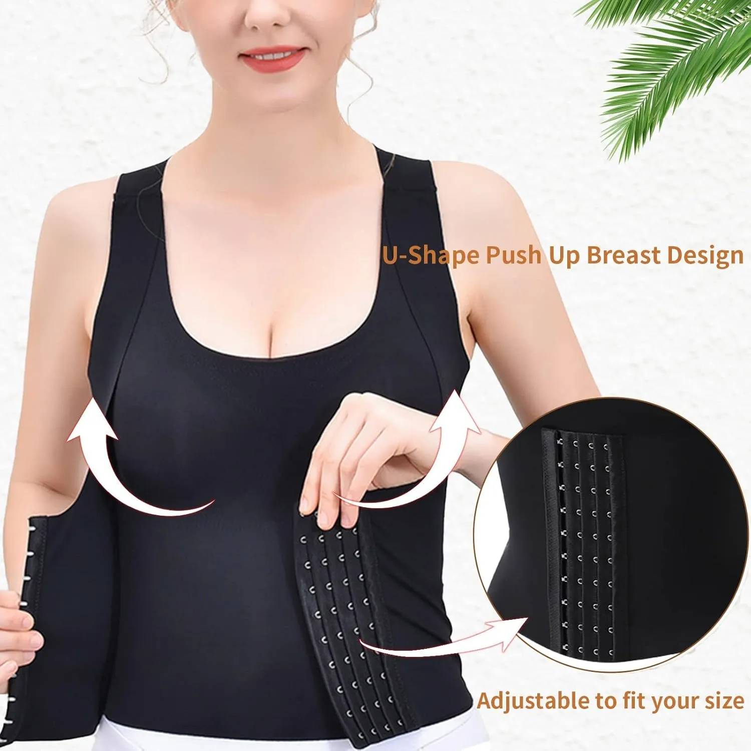 3 in 1 Waist Trainer Bra for Women, Brachom Bra Belly Fat, Brachom Waist Trainer Bra, 3-in-1 Waist Trainer Bra