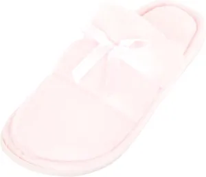 ABSOLUTE FOOTWEAR Womens Easy Slip On Winter Mule Slipper with Cushioned Insock and Bow Design