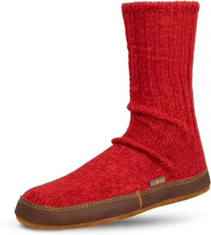 Acorn Mens and Womens Original Slipper Socks - Cloud Cushion, Ragg Wool, Moisture-Wicking, Suede Sole