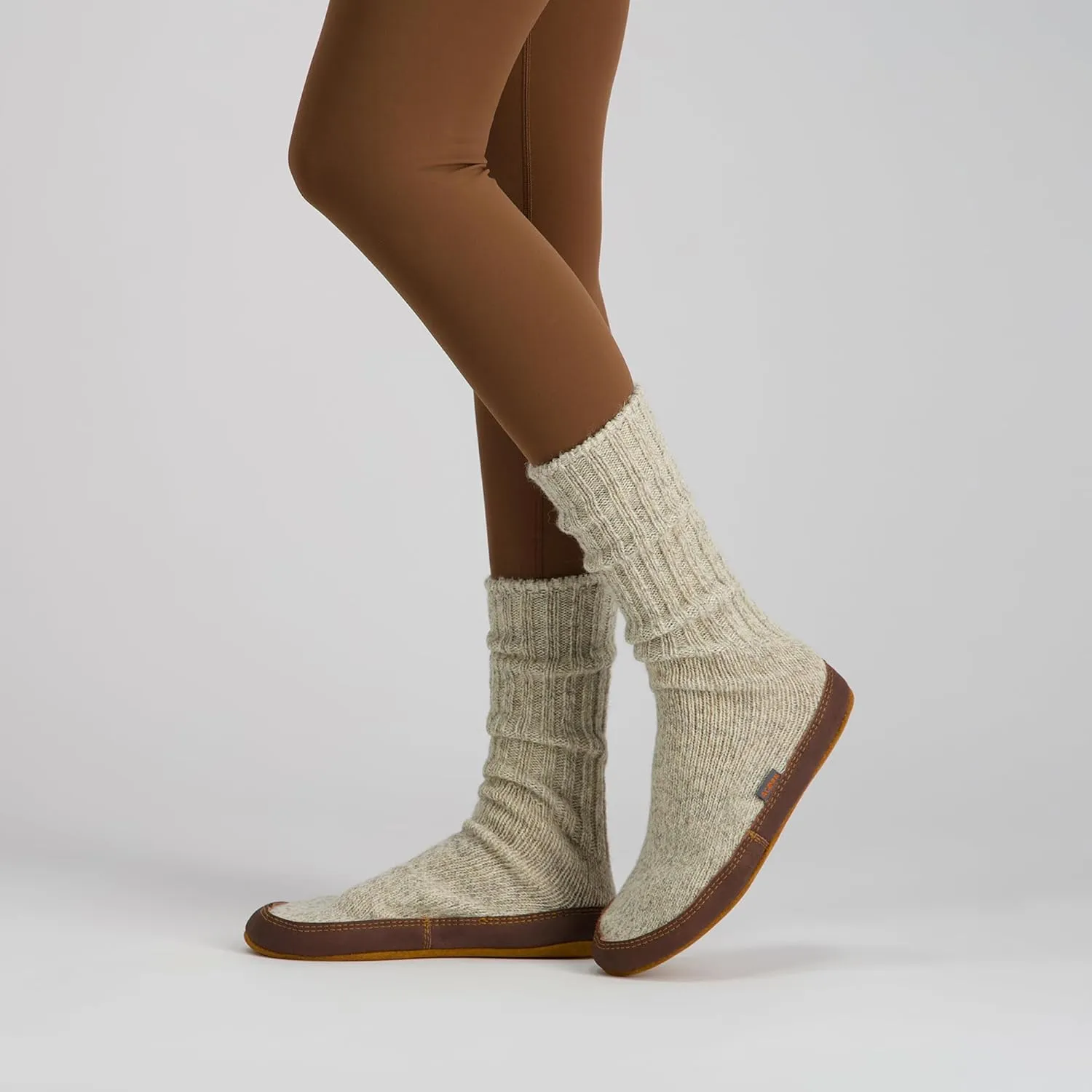 Acorn Mens and Womens Original Slipper Socks - Cloud Cushion, Ragg Wool, Moisture-Wicking, Suede Sole