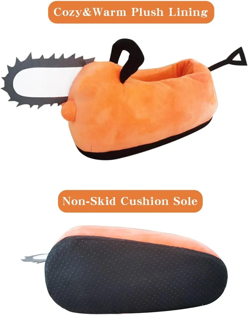 Adult Kids Slippers Shoes Cosplay Anime Slipper Figure Plush Home Slippers Winter Warm Slipper Shoe