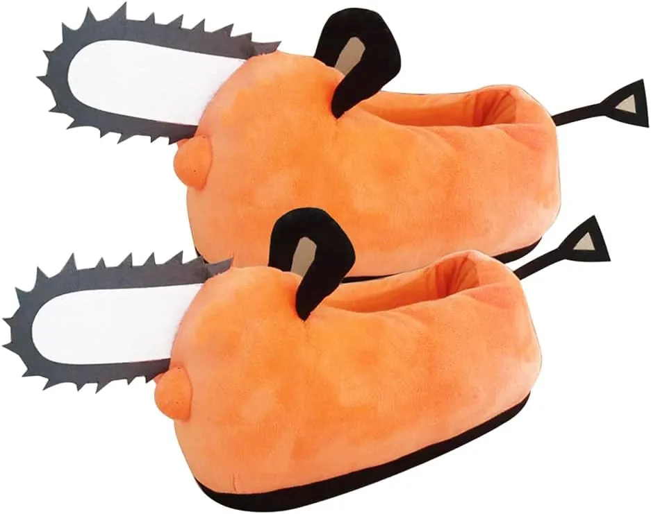 Adult Kids Slippers Shoes Cosplay Anime Slipper Figure Plush Home Slippers Winter Warm Slipper Shoe