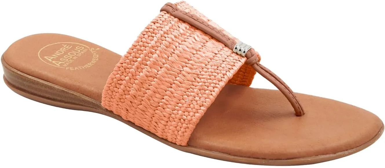 Andre Assous Women's Nice Woven Flat Sandal