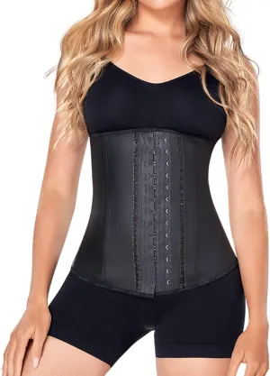 Ann Chery Corset Waist Trainer for Women’s Weight Loss - Colombian Waist Cincher - 2 Hook Latex Body Shaper