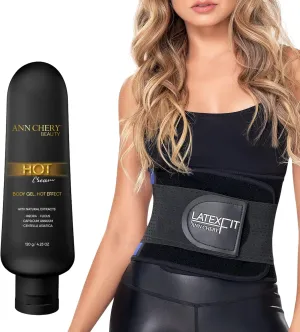 Ann Chery Corset Waist Trainer for Women’s Weight Loss - Colombian Waist Cincher - Latex Body Shaper - Included Lotion