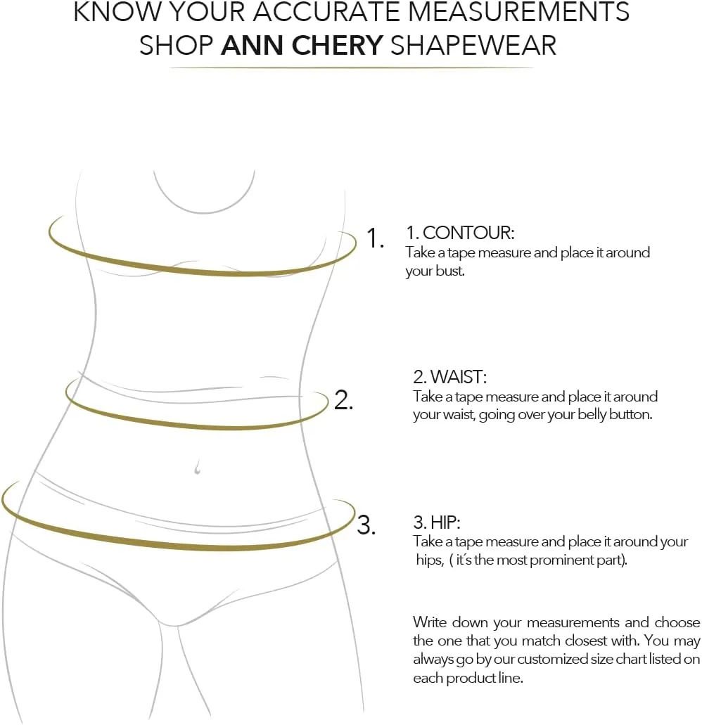 Ann Chery Corset Waist Trainer for Women’s Weight Loss - Colombian Waist Cincher With Straps - 3 Hook Vest Body Shaper