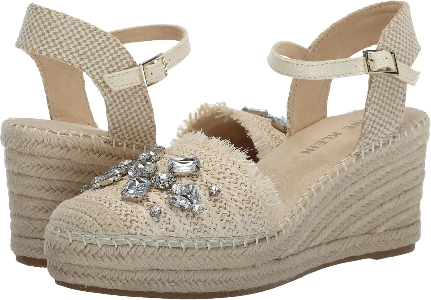 Anne Klein Women's Lenox Espadrille Wedge Sandal