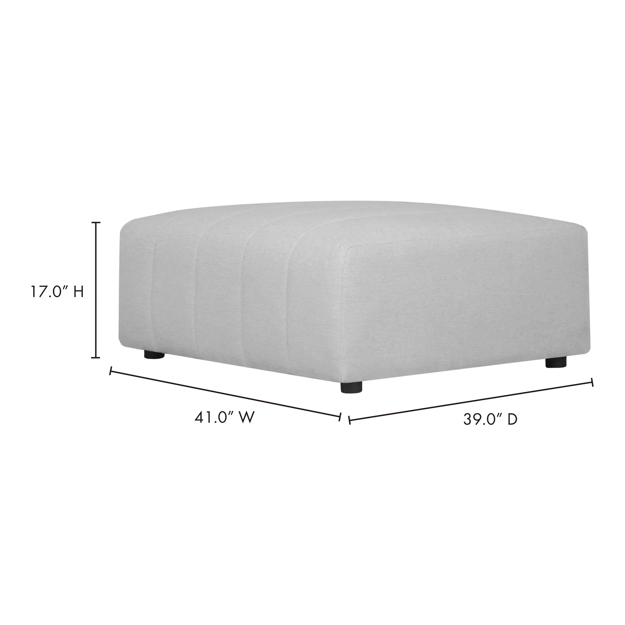Artisanal Poetic Pouf