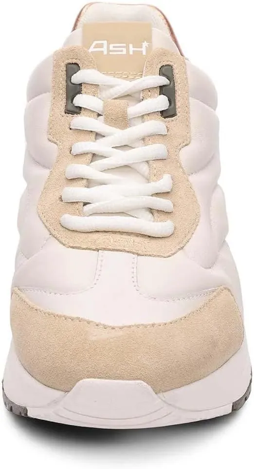 ASH Women's Kacy Chunky Fashion Sneaker, Trendy Lace-Up Design, Versatile Street Style
