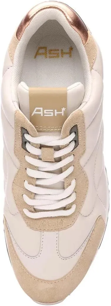 ASH Women's Kacy Chunky Fashion Sneaker, Trendy Lace-Up Design, Versatile Street Style