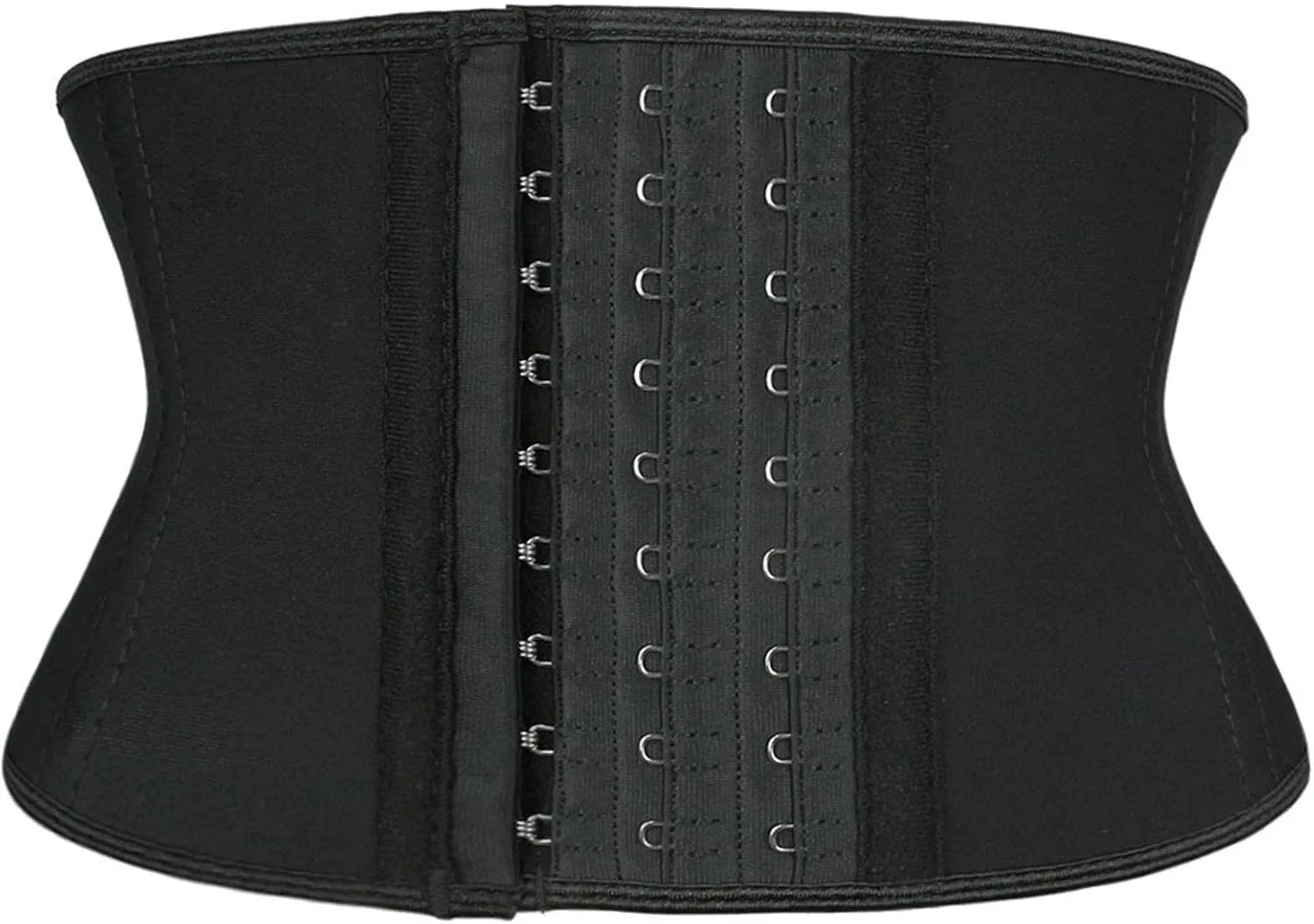Atbuty Super Short Torso Waist Trainers Cincher Corset Tummy Shaper Slimming Latex Girdle