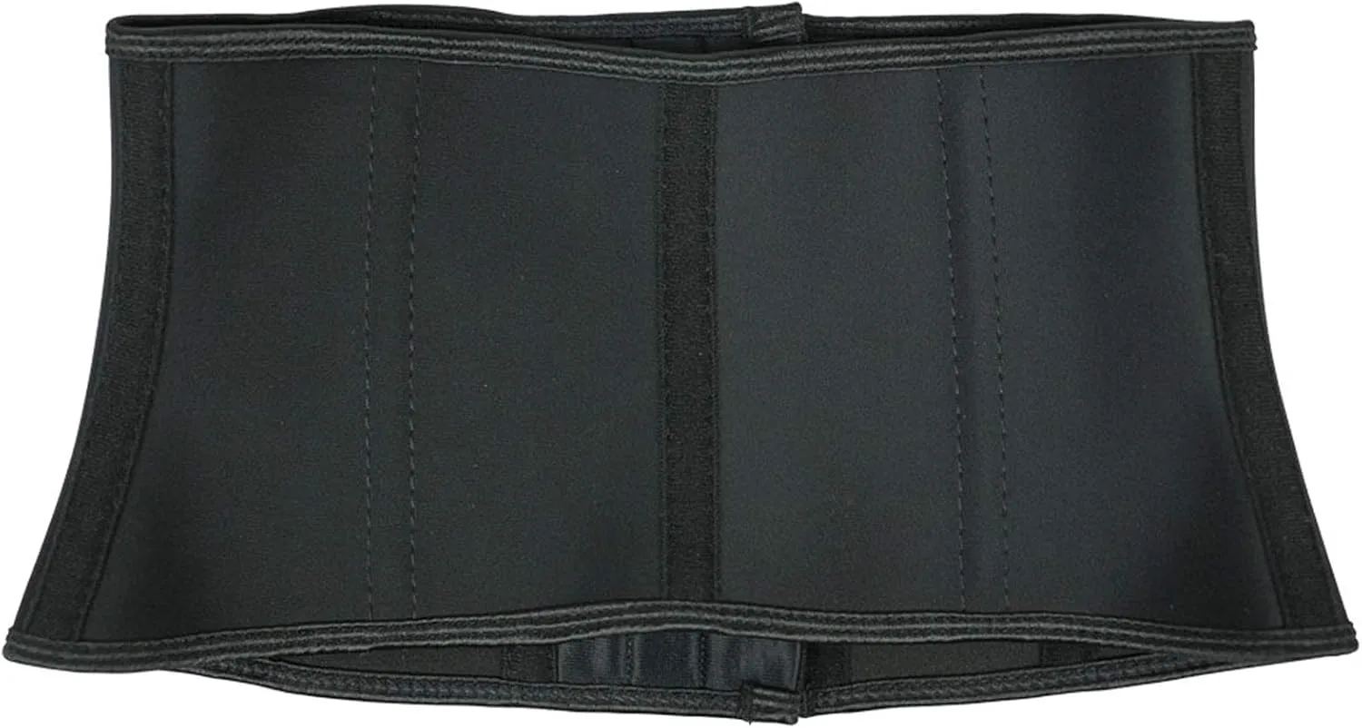 Atbuty Super Short Torso Waist Trainers Cincher Corset Tummy Shaper Slimming Latex Girdle