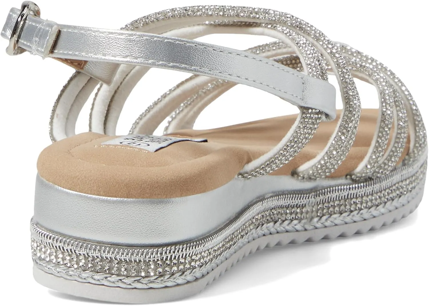 Badgley Mischka Girl's Angela Platform Sandal (Little Big Kids)