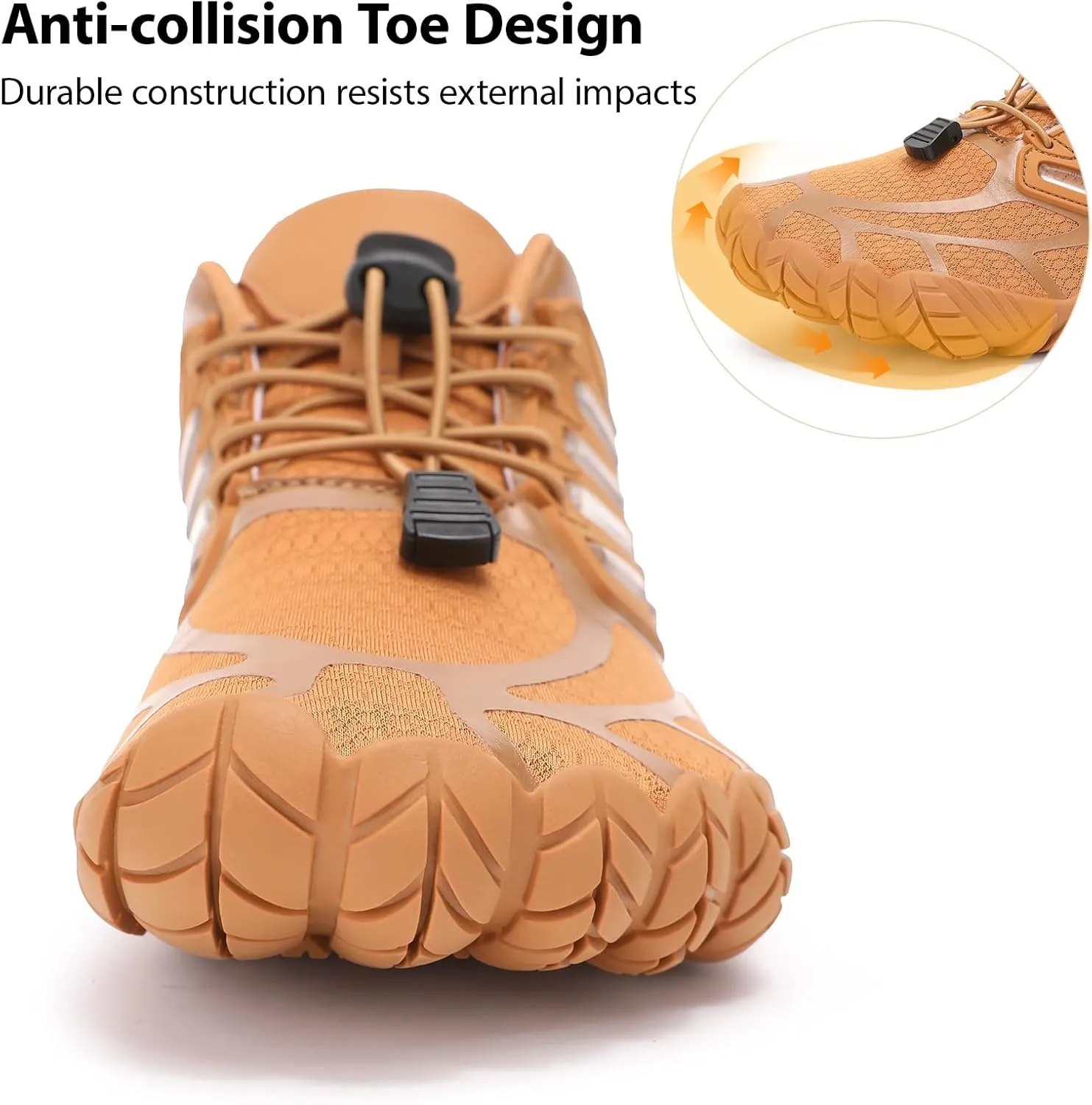 Barefoot Shoes Men Wide Toe Box Zero Drop Minimalist Shoes for Workout Cross-Trainer Walking Hiking Water Weightlifting Grounded Footwear