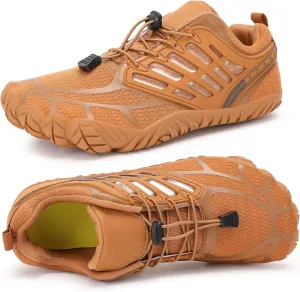 Barefoot Shoes Men Wide Toe Box Zero Drop Minimalist Shoes for Workout Cross-Trainer Walking Hiking Water Weightlifting Grounded Footwear