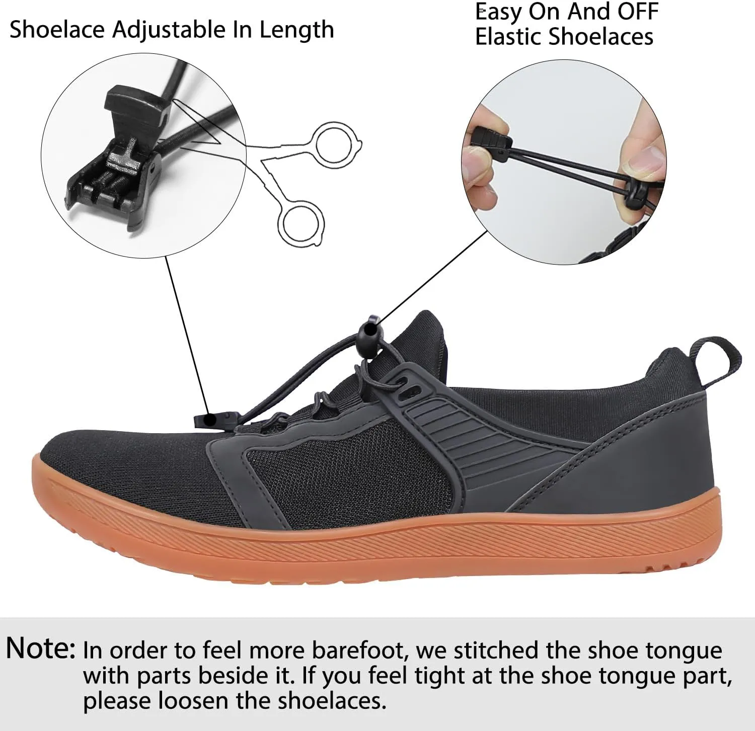 Barefoot Shoes Mens Womens Minimalist Cross-Trainer Shoes Wide Toe Box Zero Drop Sole Trail Running Walking Sneakers Grounded Footwear