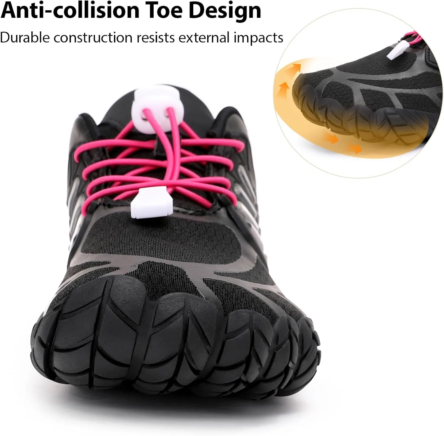 Barefoot Shoes Women Wide Toe Box Zero Drop Minimalist Shoes for Workout Cross-Trainer Walking Hiking Water Hike Grounded Footwear