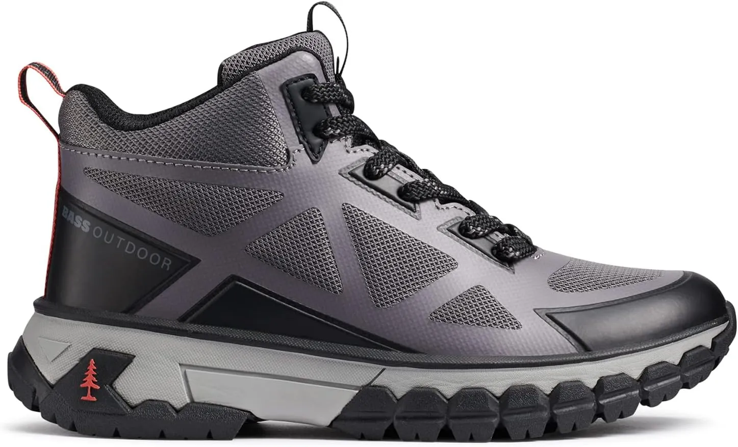 BASS OUTDOOR Women's Peak Seamless Hiker Mid Hiking Boot