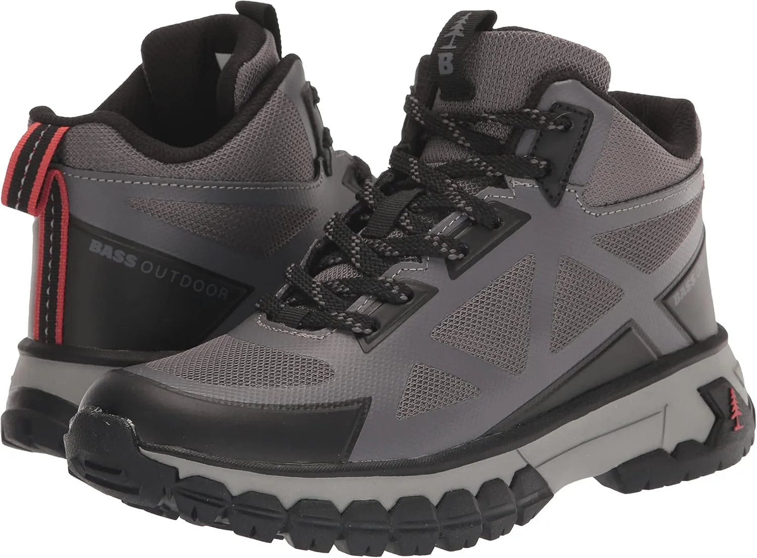 BASS OUTDOOR Women's Peak Seamless Hiker Mid Hiking Boot