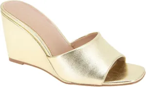 BCBGeneration Women's Glam Sliver Wedge Sandal
