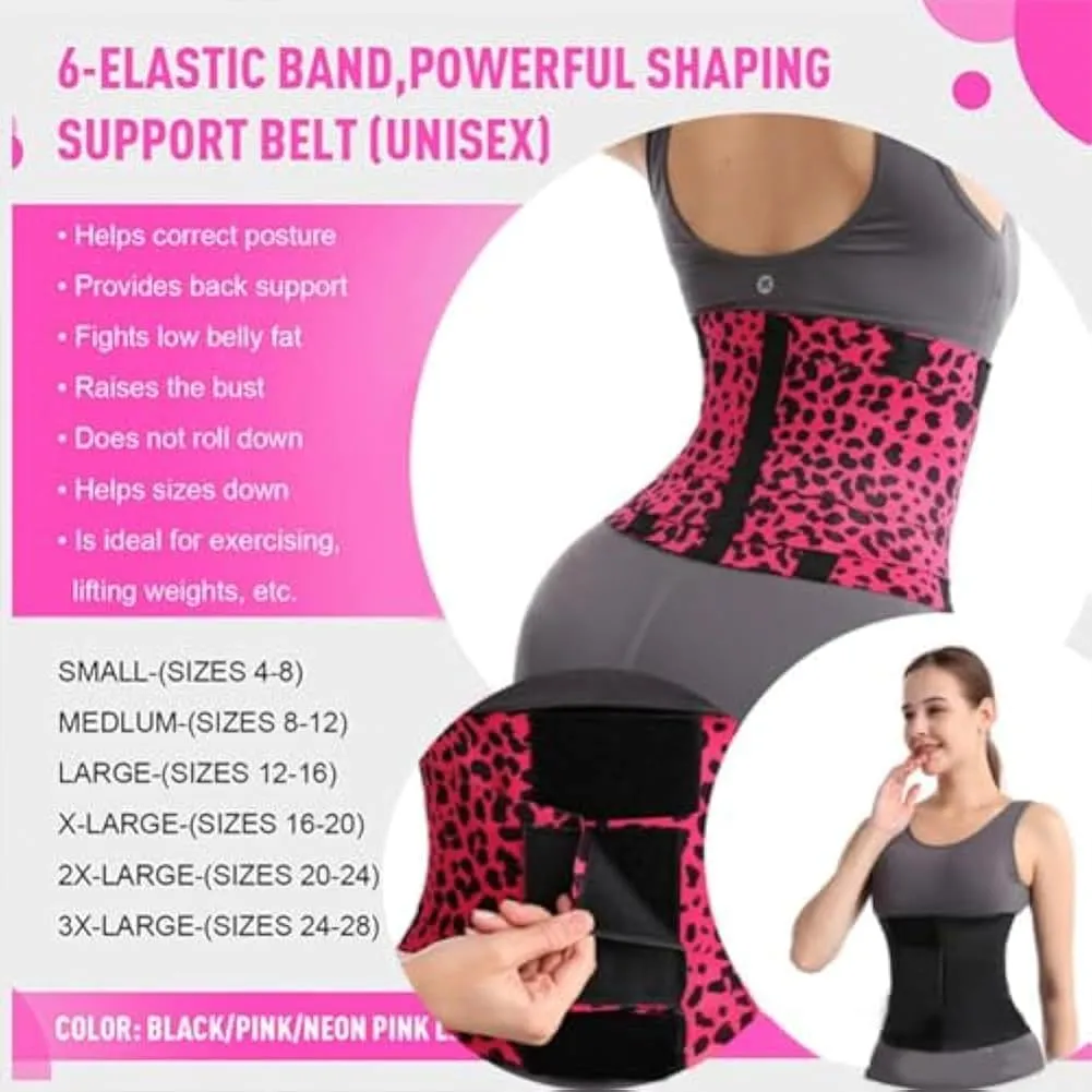 Belt Waist Cincher Ab Belt Tummy Control Body Shaper with Triple Wrap Women, Floralshe Fajas, Plus Size