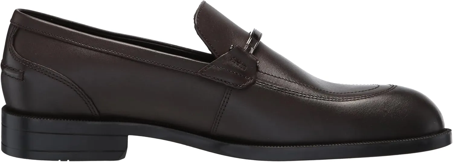BOSS Men's Tayil Smooth Leather Bit Loafer