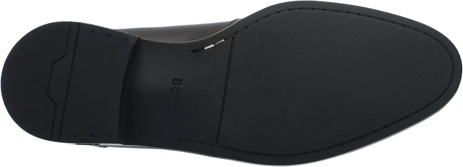 BOSS Men's Tayil Smooth Leather Bit Loafer