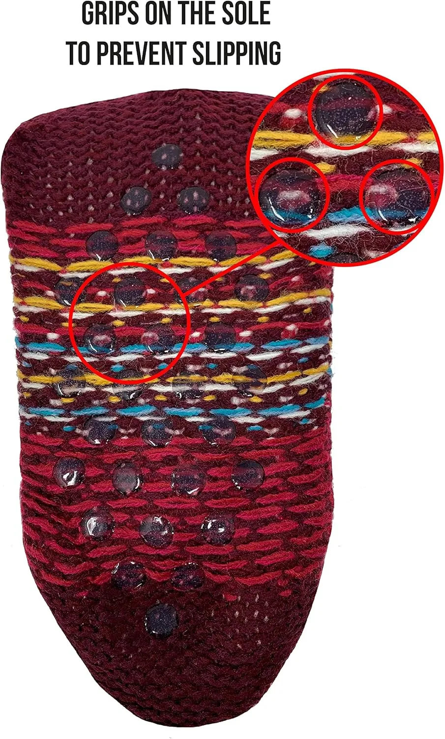 Bramble Ladies Textured Lounge Socks