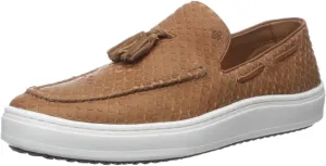 Brothers United Men's Leather Luxury Slip on Tassel Loafer