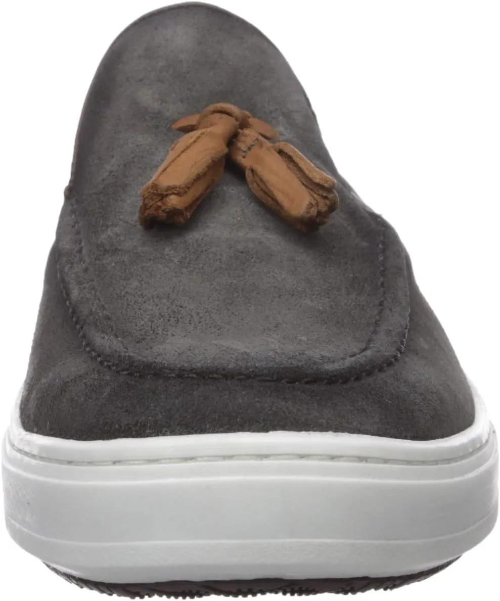 Brothers United Men's Leather Luxury Slip on Tassel Loafer