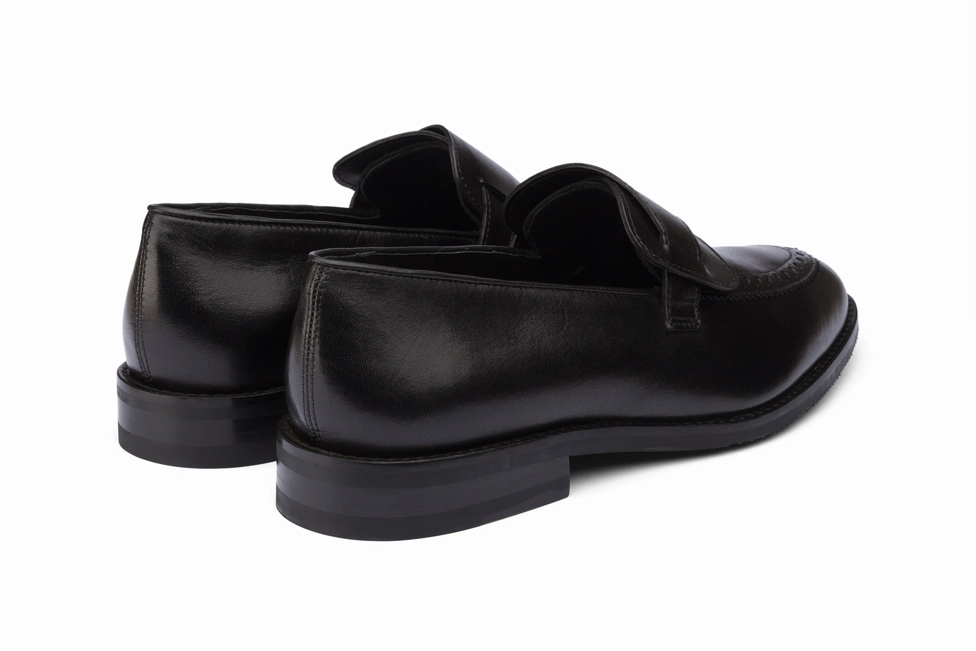 Butterfly Loafers - Black