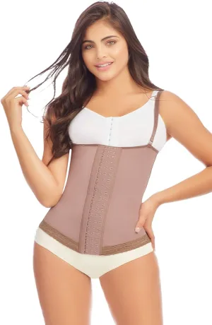 by Fajas D'Prada Under Bust Strapless Corset Waist Trainer