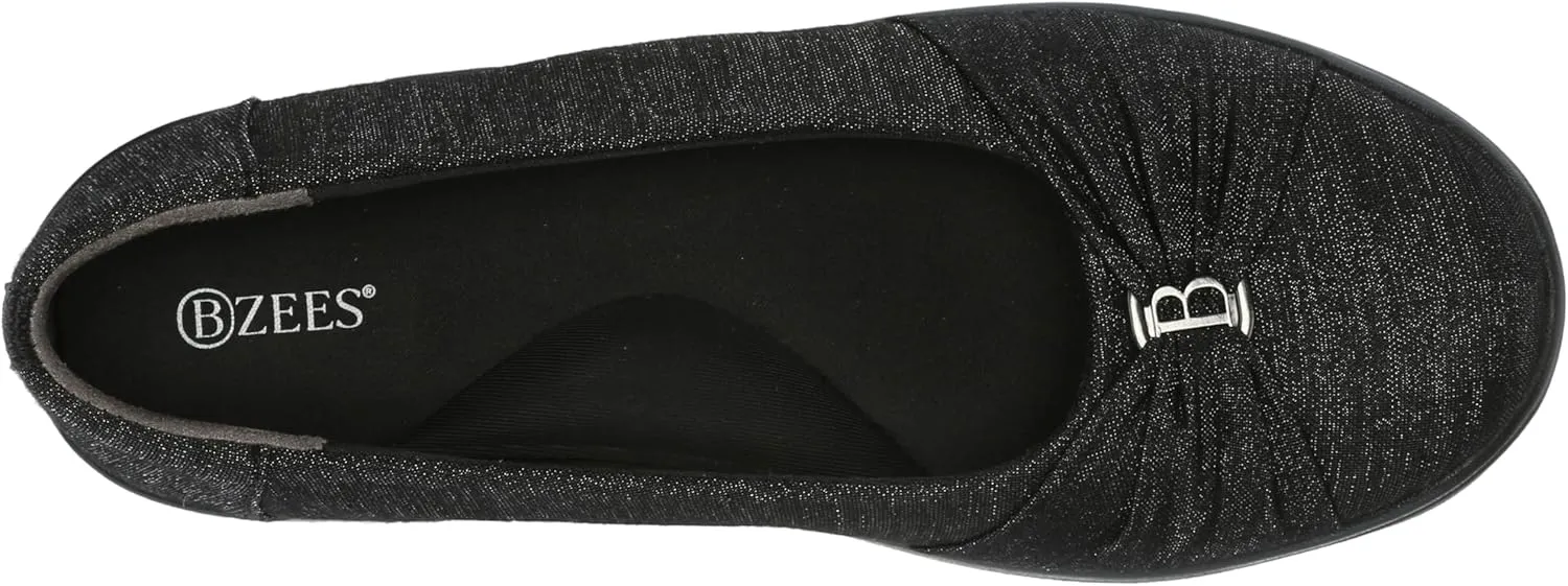 BZees Women's Paige Machine Washable Slip on Loafer
