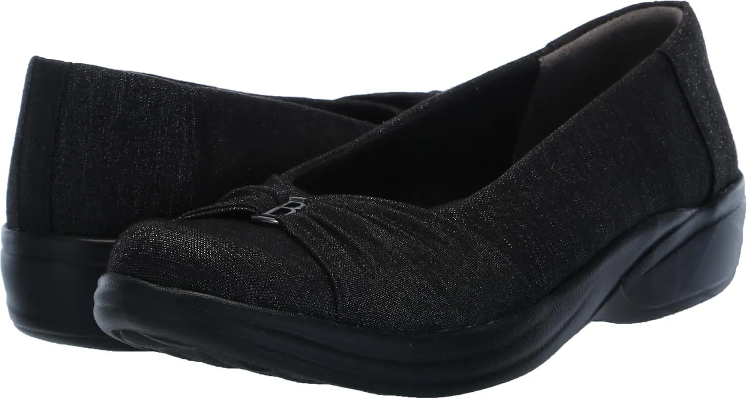 BZees Women's Paige Machine Washable Slip on Loafer