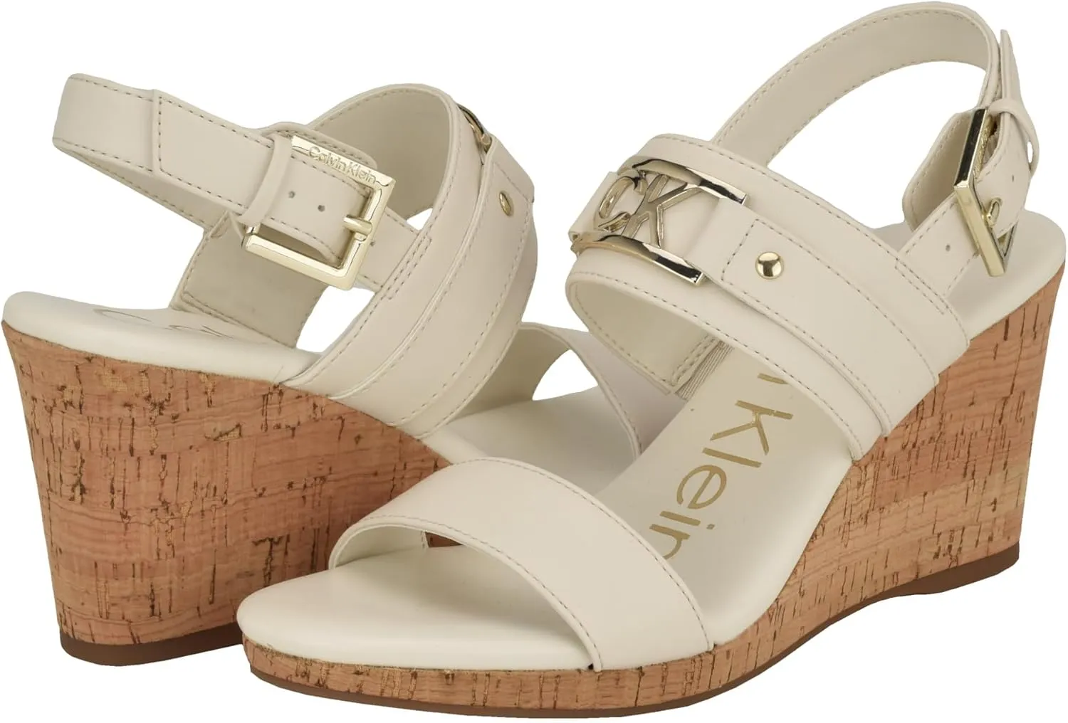 Calvin Klein Women's Bomega Wedge Sandal