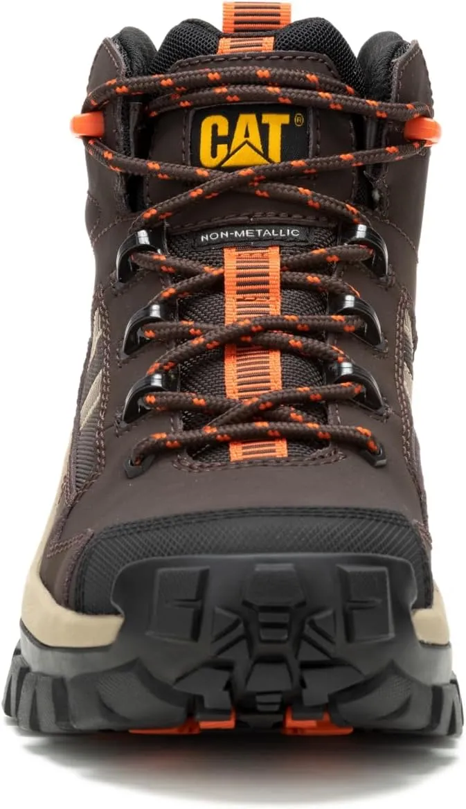 Cat Footwear P9166320107.0W Invader Mid Vent Ct - Coffee Bean 07.0W