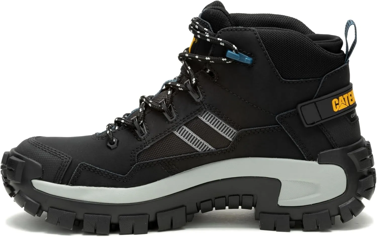 Cat Footwear P9166400109.5W Invader Mid Vent Ct - Black 09.5W