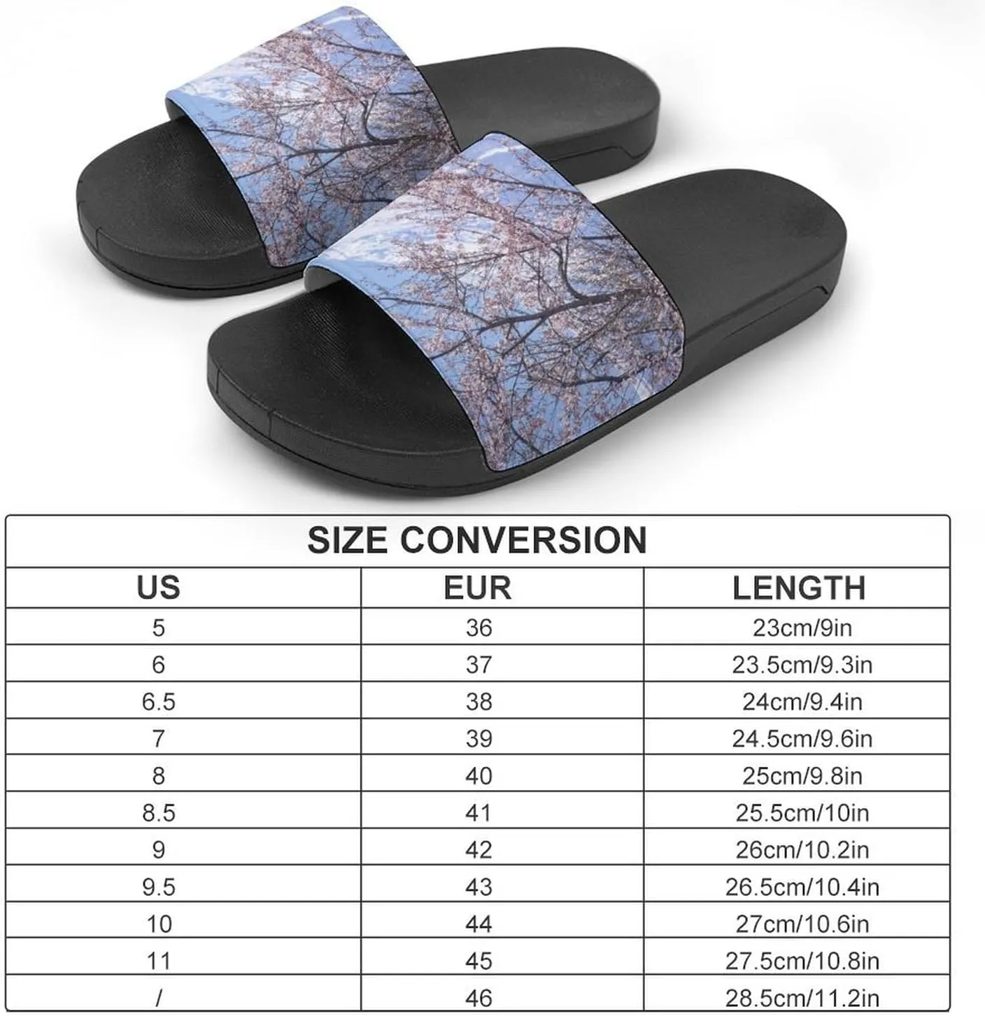 Cherry Blossoms Fuji Mountain Fashion Womens And Mens Slippers House Shower Shoes Indoor Outdoor Beach