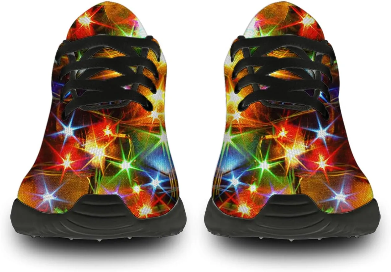 Christmas Shoes for Women Men Running Comfort Lightweight Walking Tennis Sneakers Santa Shoes Gifts for Boy Girl