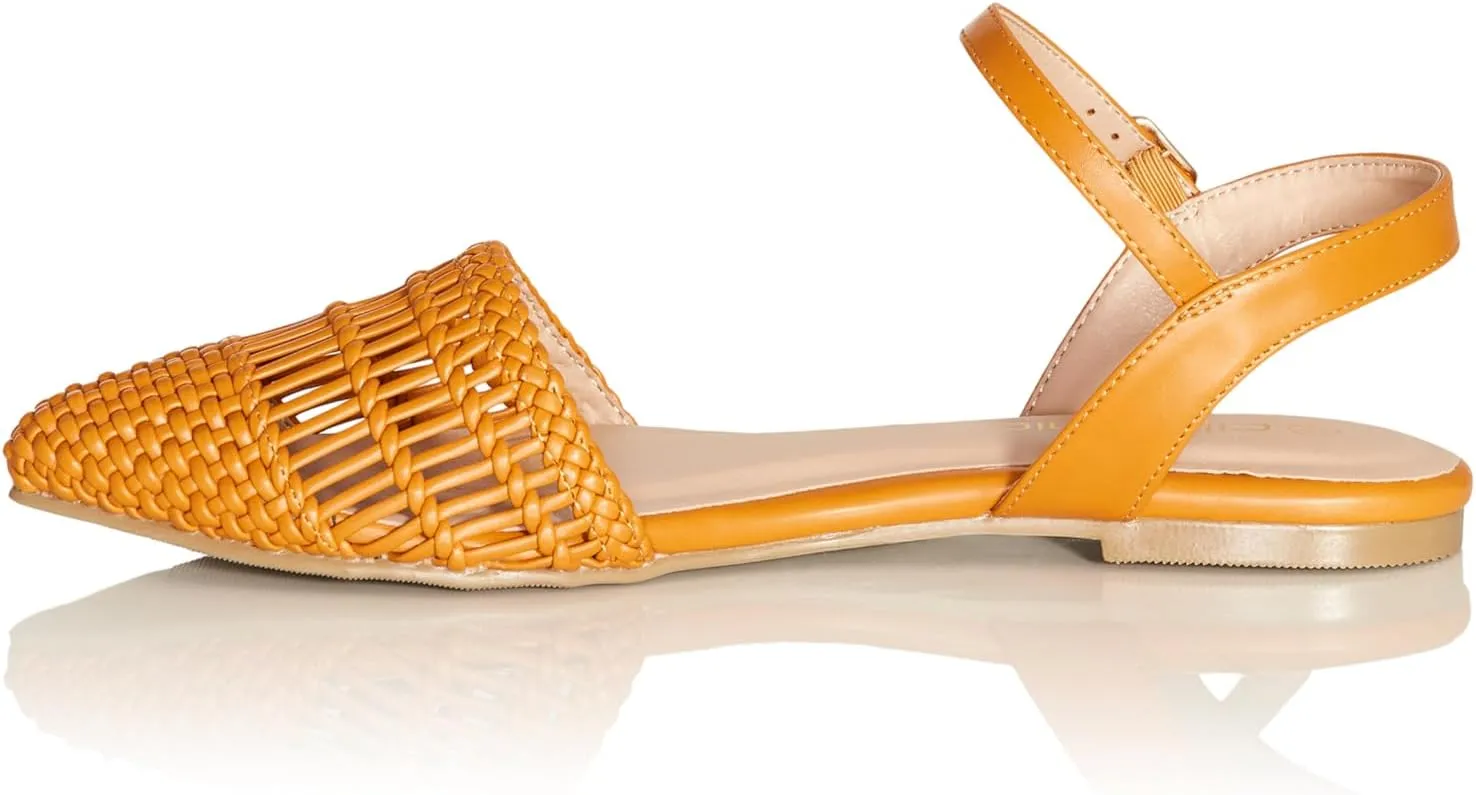 City Chic Women's Wide Fit Rosalie Flat Slipper