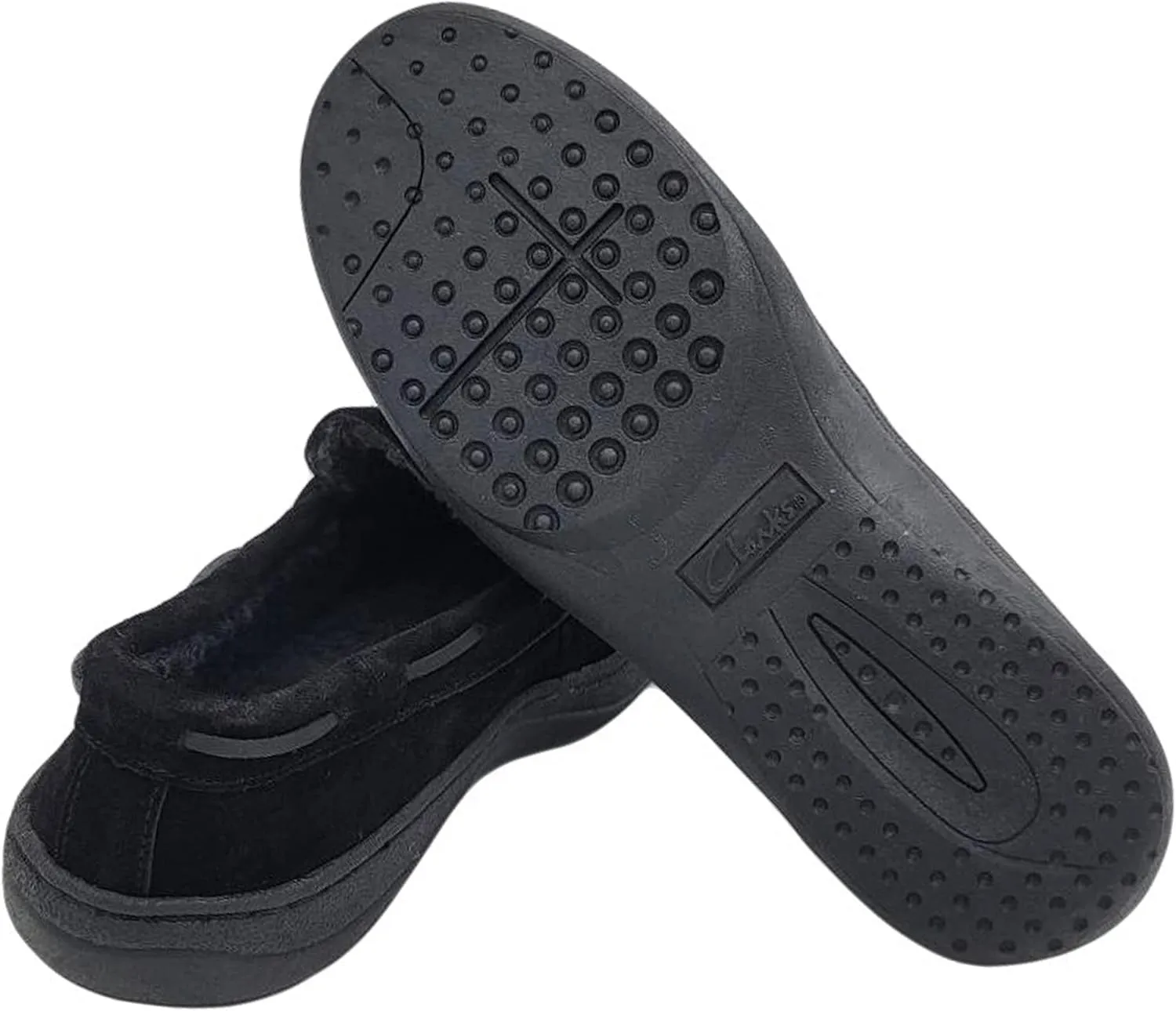 CLARKS Men's Moccasin Slipper