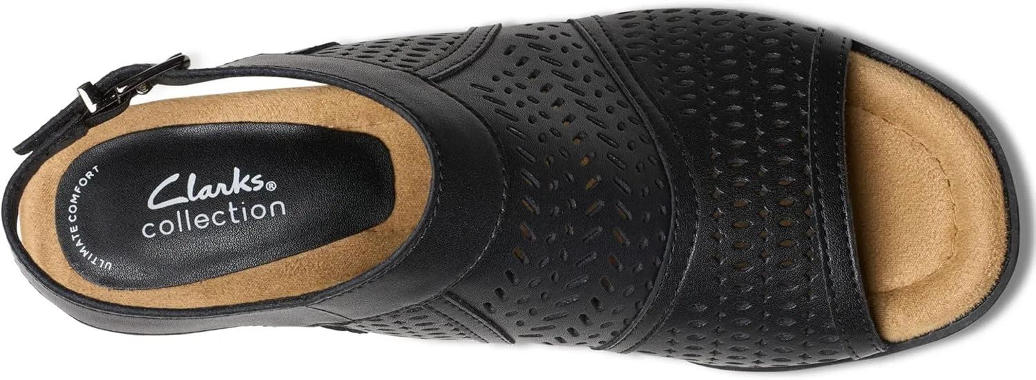 Clarks Women's Emmalae Hope Wedge Sandal