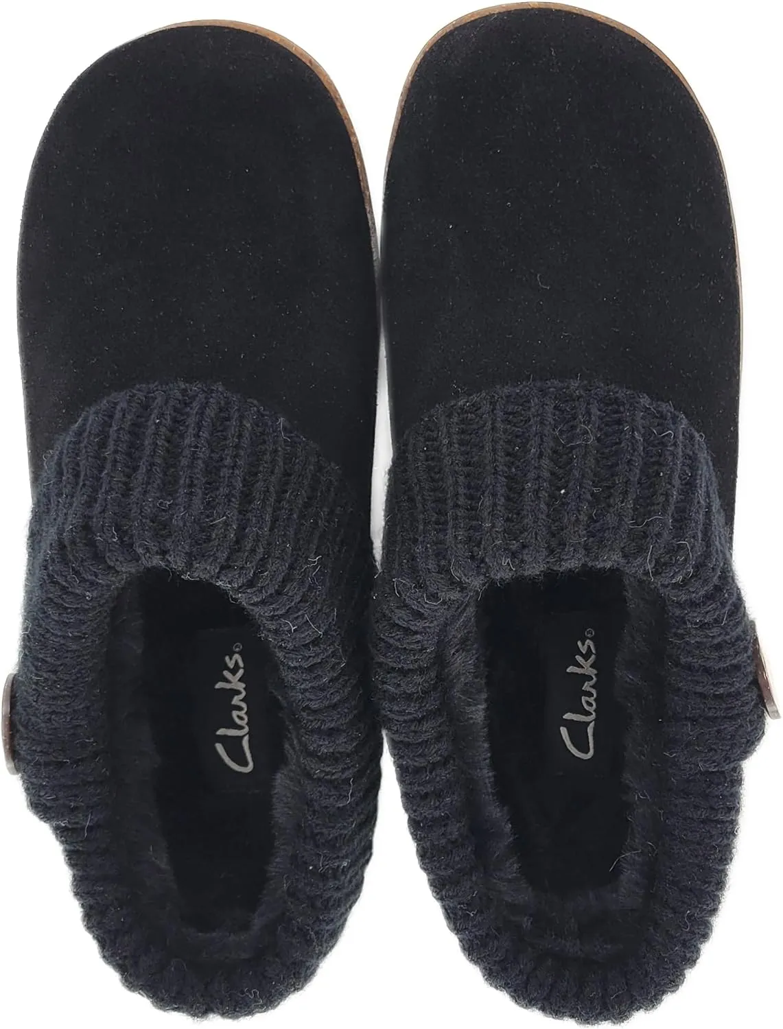 Clarks Women's Knit Scuff Slipper