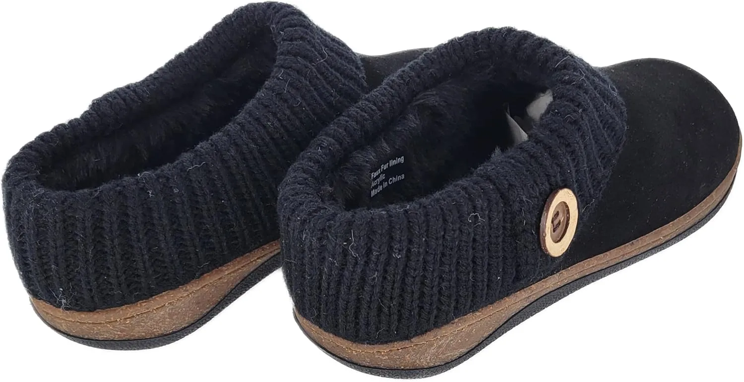 Clarks Women's Knit Scuff Slipper