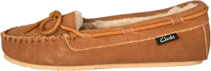 Clarks Women's, Suede Moccasin Slipper