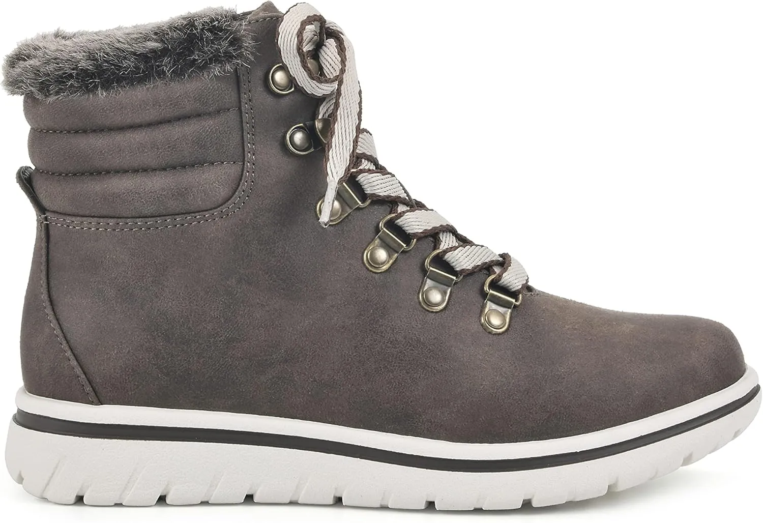 CLIFFS BY WHITE MOUNTAIN Shoes Hallett Women's Casual Hiker Style Bootie